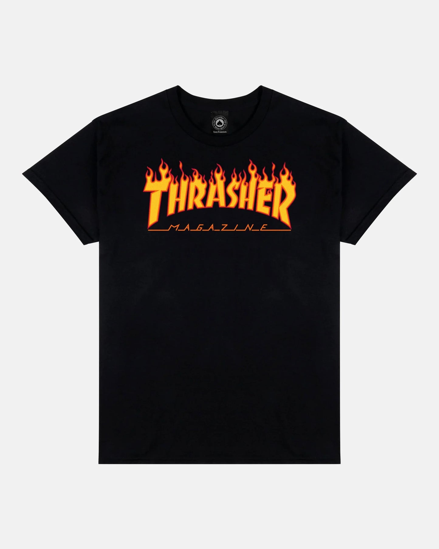 FLAME - TSHIRT - BLACK - Four Street