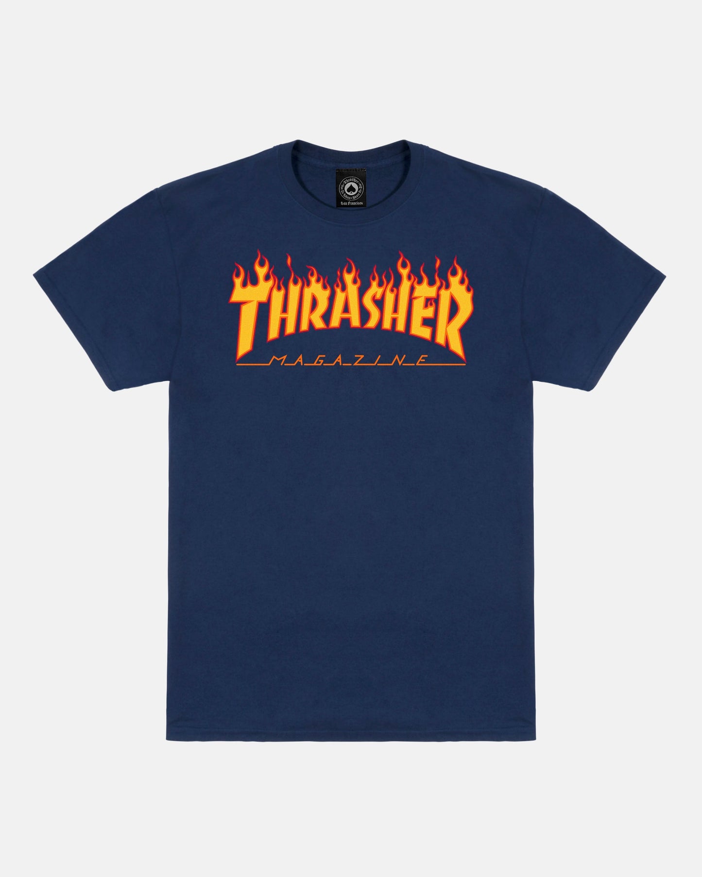 FLAME - TSHIRT - NAVY