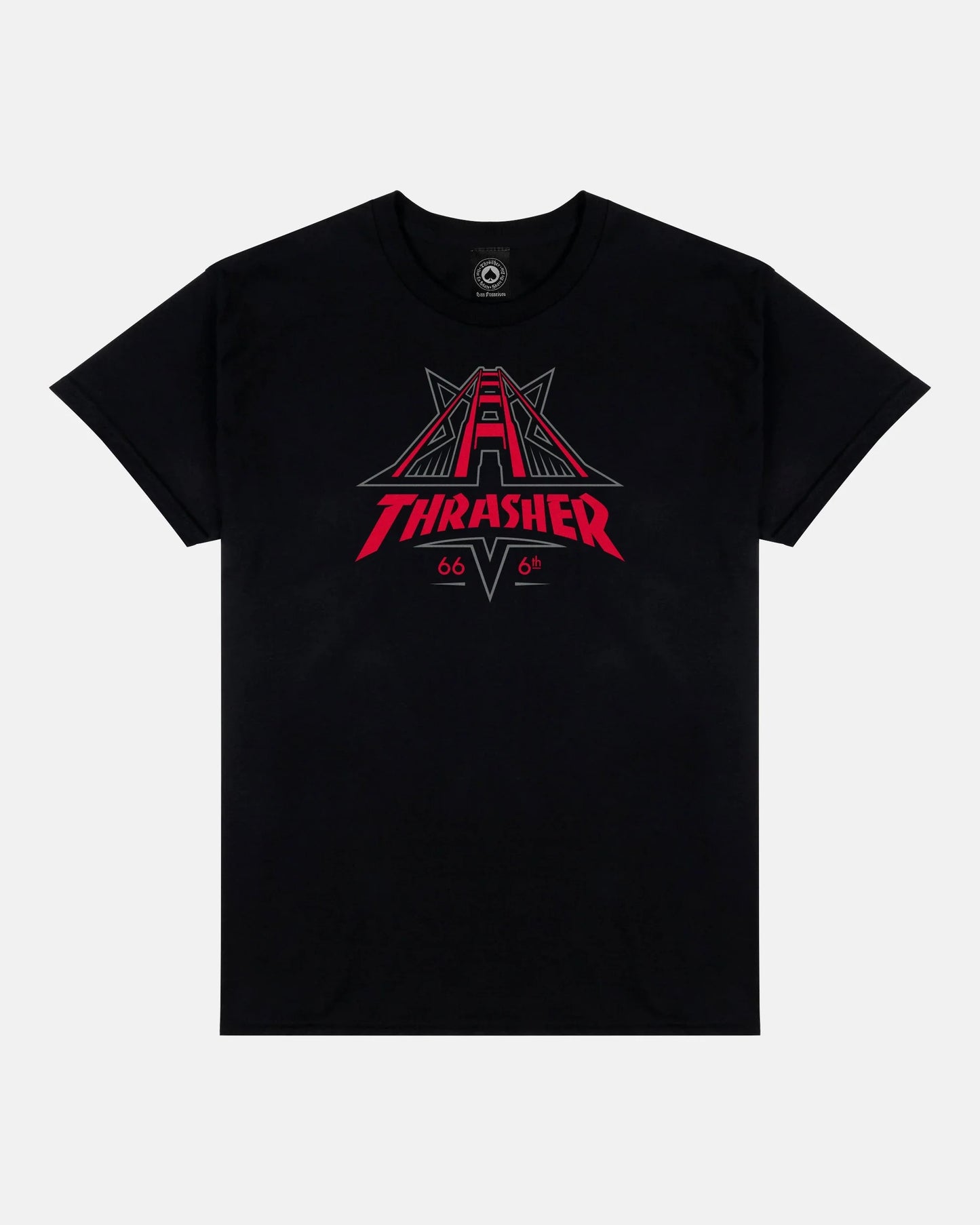 GOLDEN GATE - TSHIRT - BLACK - Four Street