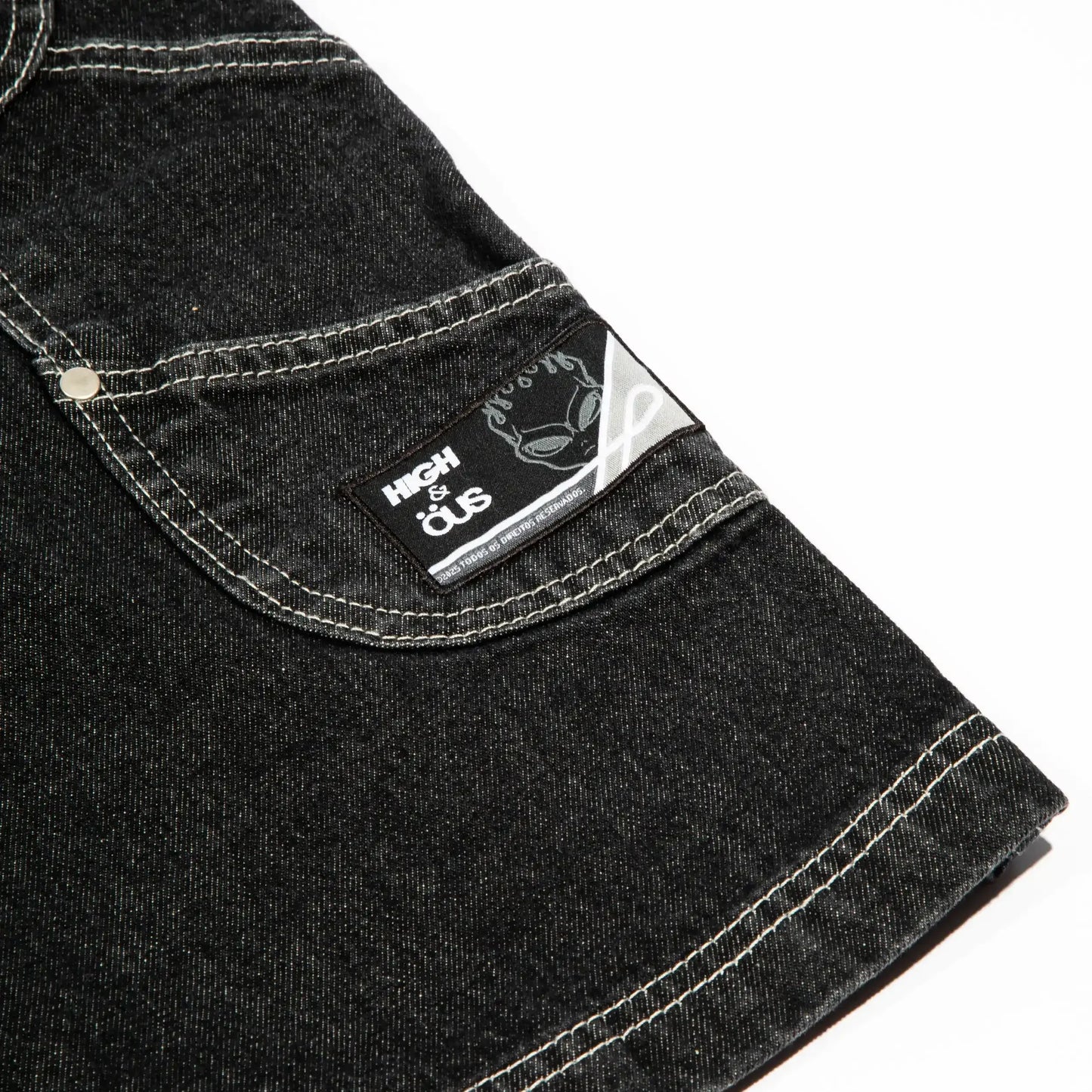 High & ÖUS Black Denin - Four Street