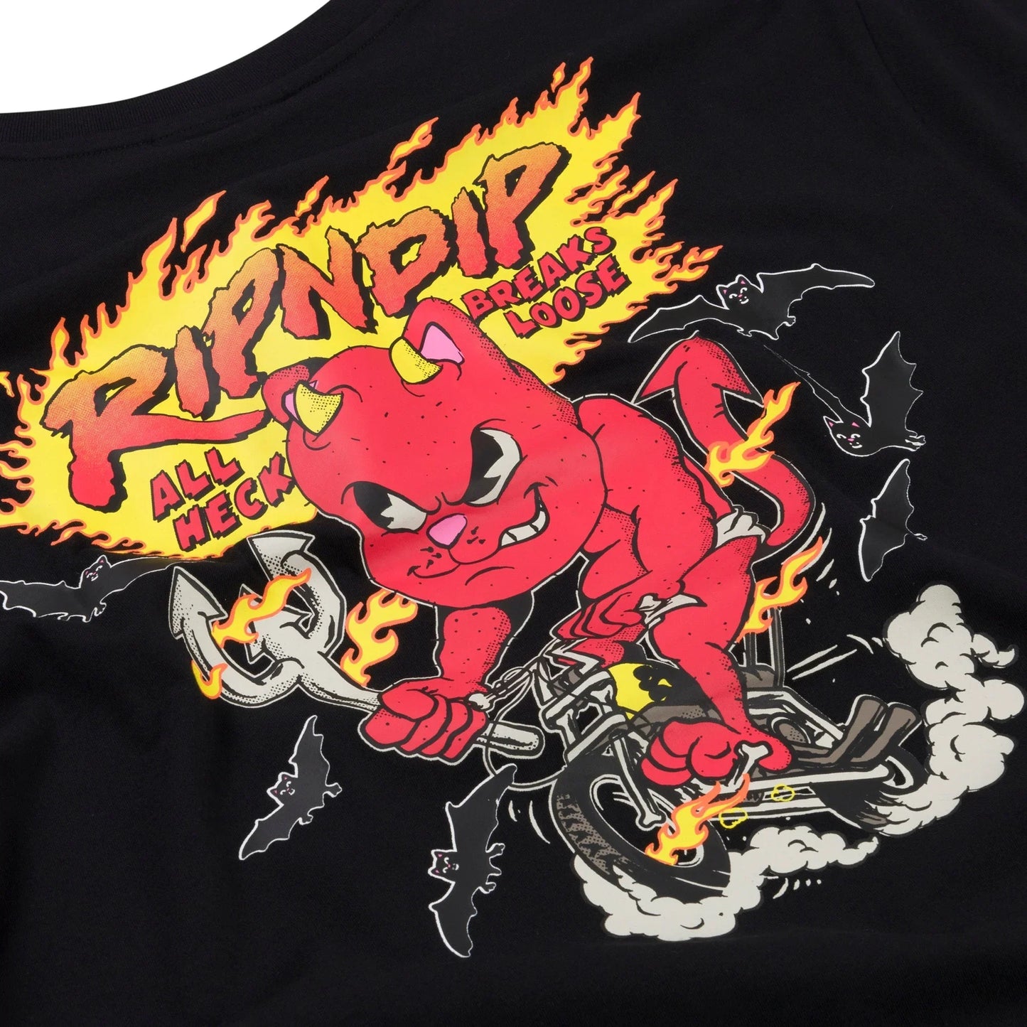Break Loose Tee (Black ) - Camiseta - Four Street