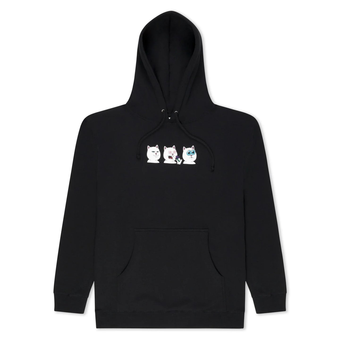 Shroom Diet Hoodie (Black) - Four Street