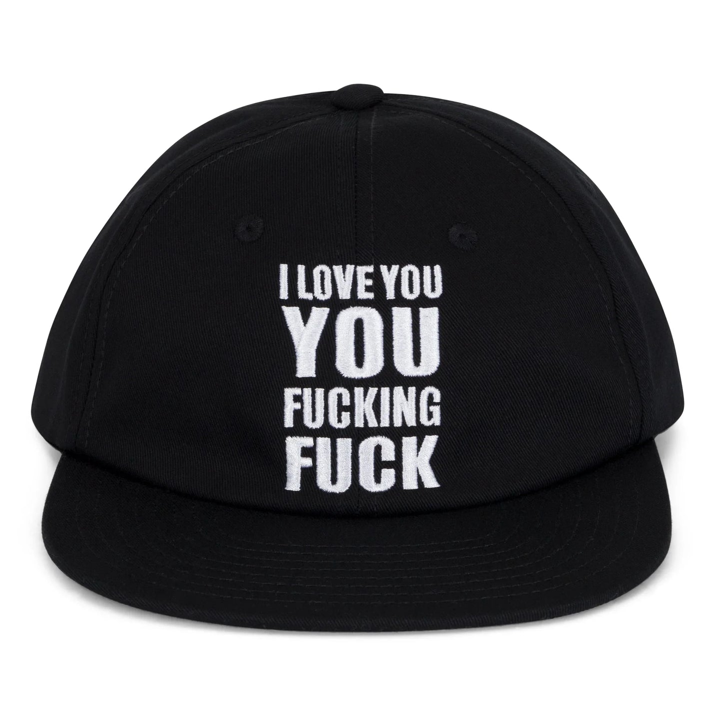 ILY Fuckin Fuck Strapback (Black) - Four Street