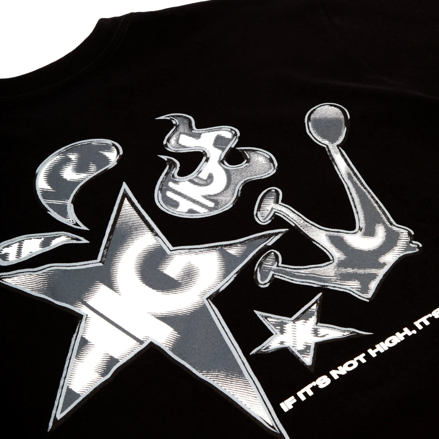 Longsleeve Stars Black