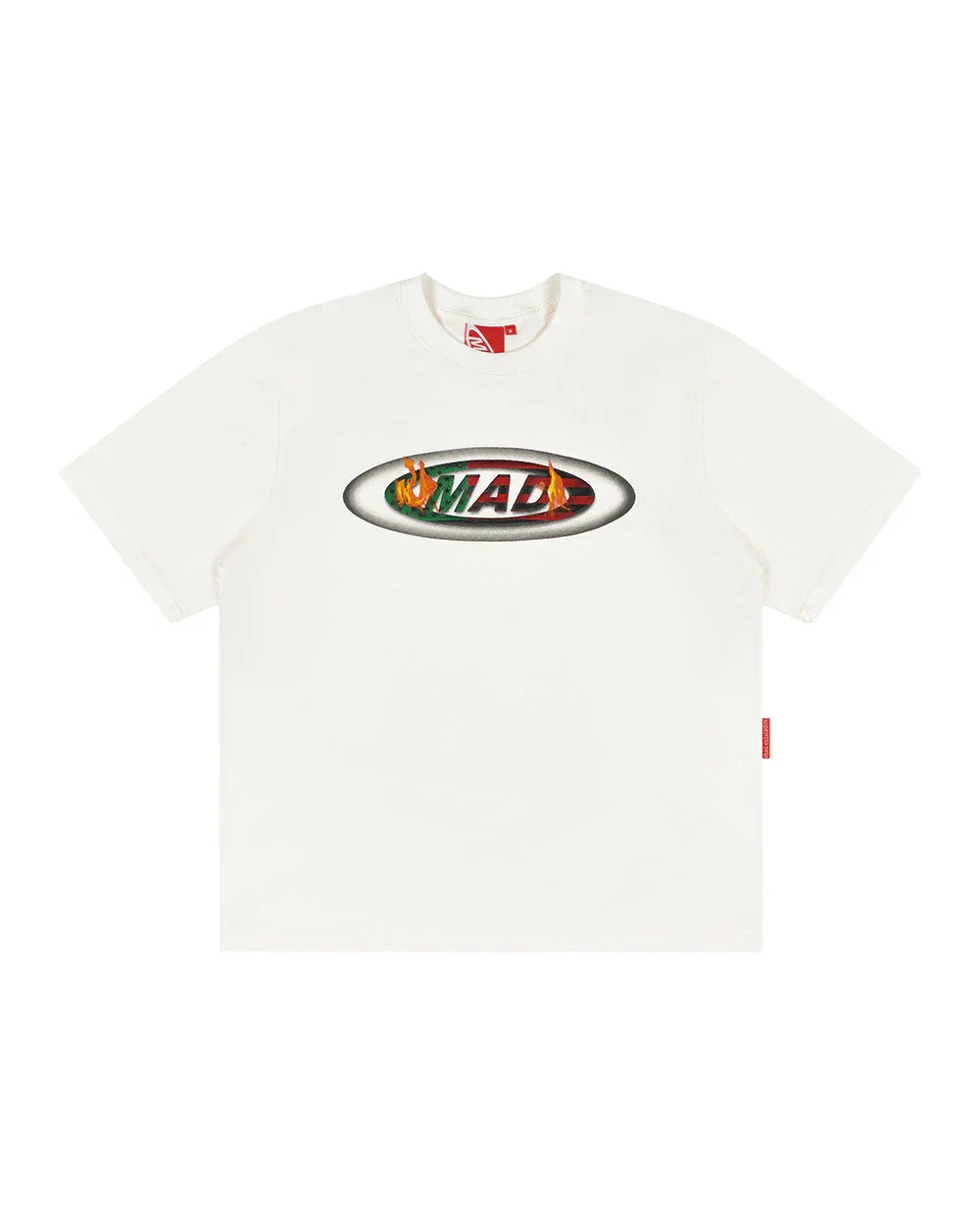 CAMISETA MAD LOGO 125 OFF WHITE - Four Street