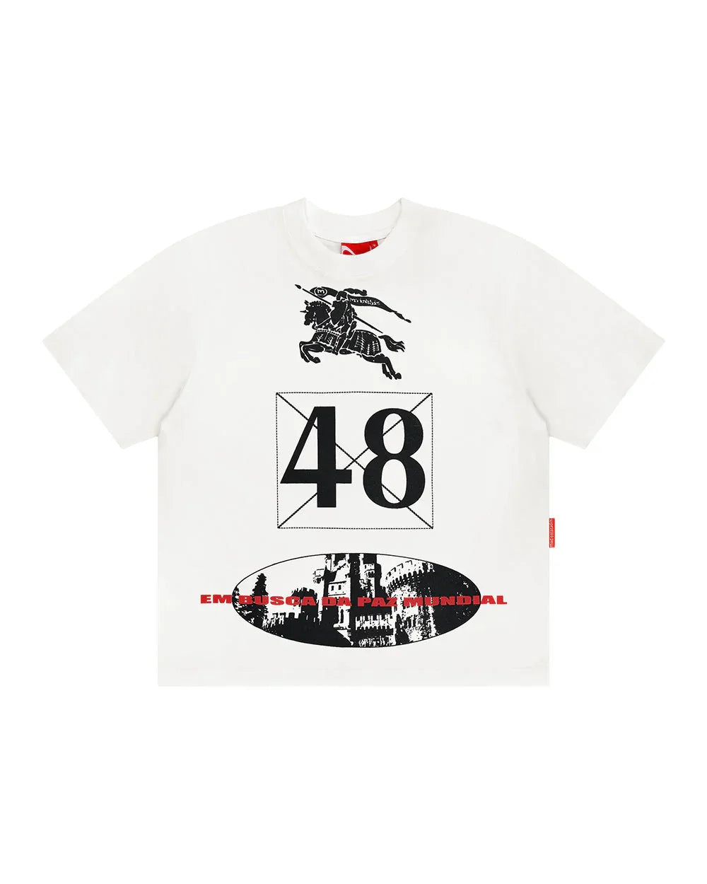 CAMISETA EM BUSCA DA PAZ OFF WHITE - Four Street