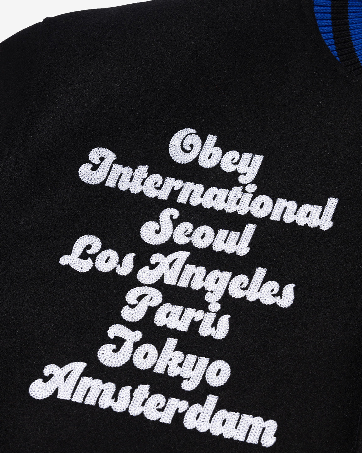 PARIS INTERNATIONAL VARSITY JACKET