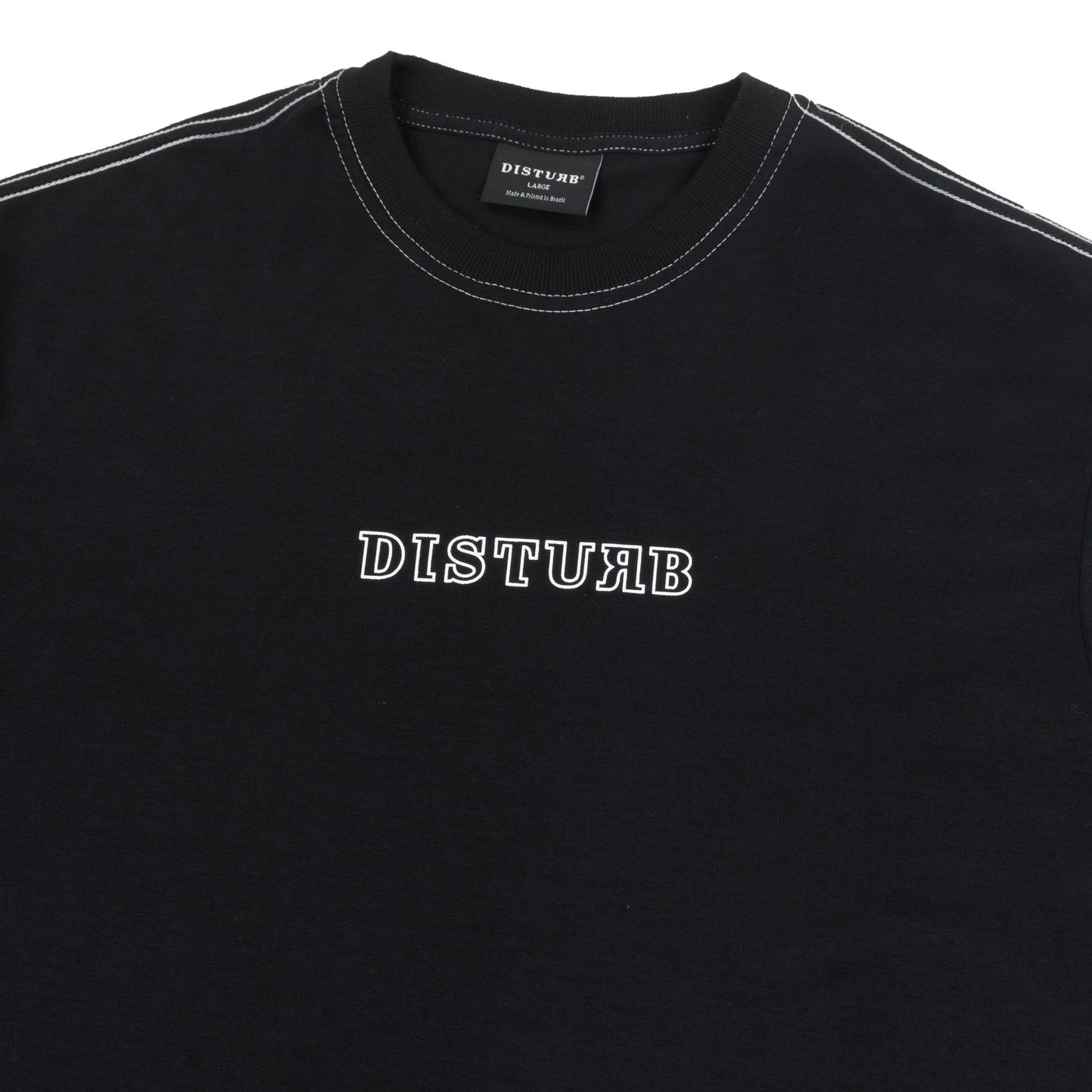 Outline Logo T-Shirt in Black