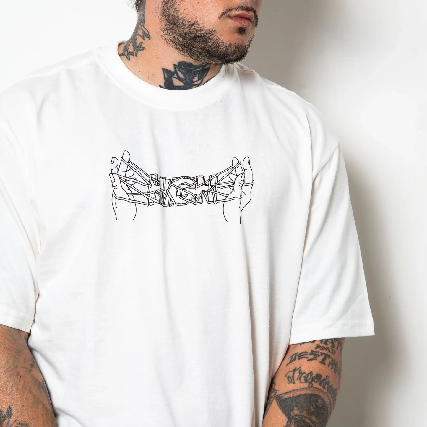 Tee Elastic White - Four Street