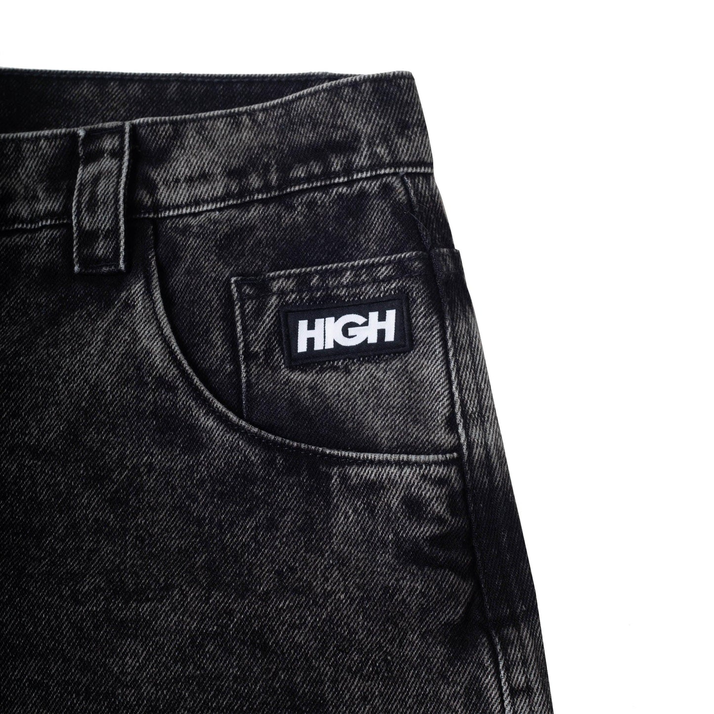 Rust Denim Pants Black - Four Street