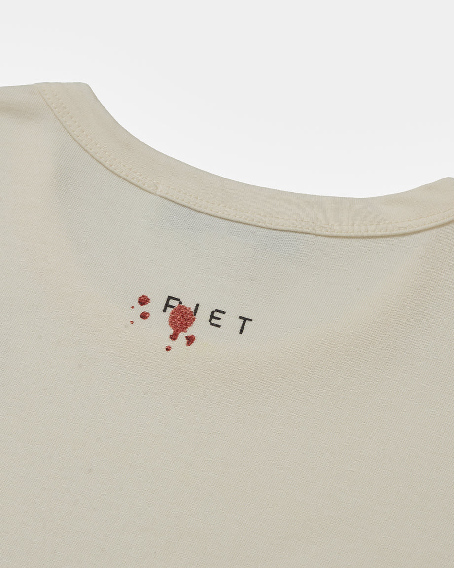 Football Pocket T-shirt Bone White
