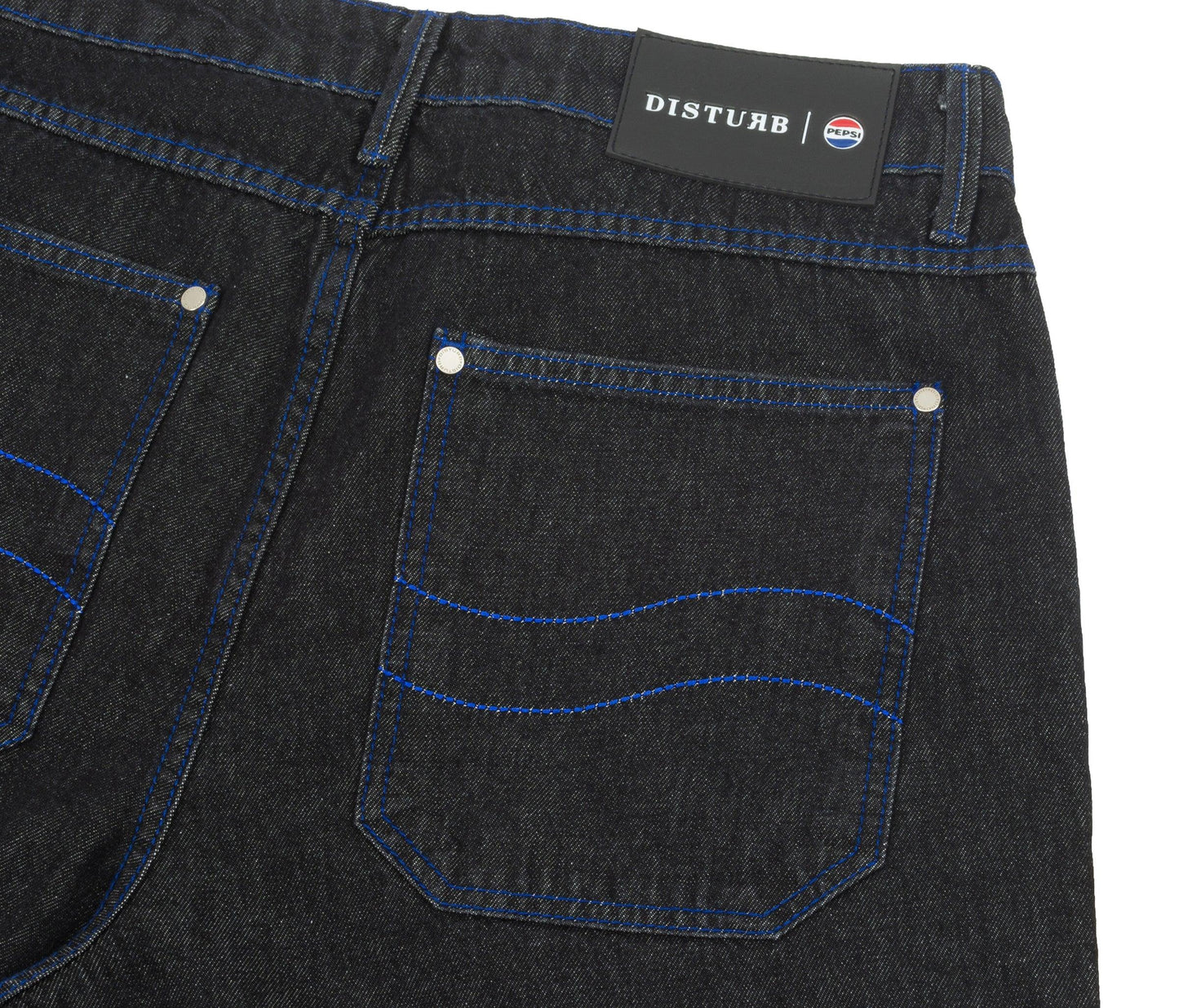 Screw Denim Pants in Black - Four Street