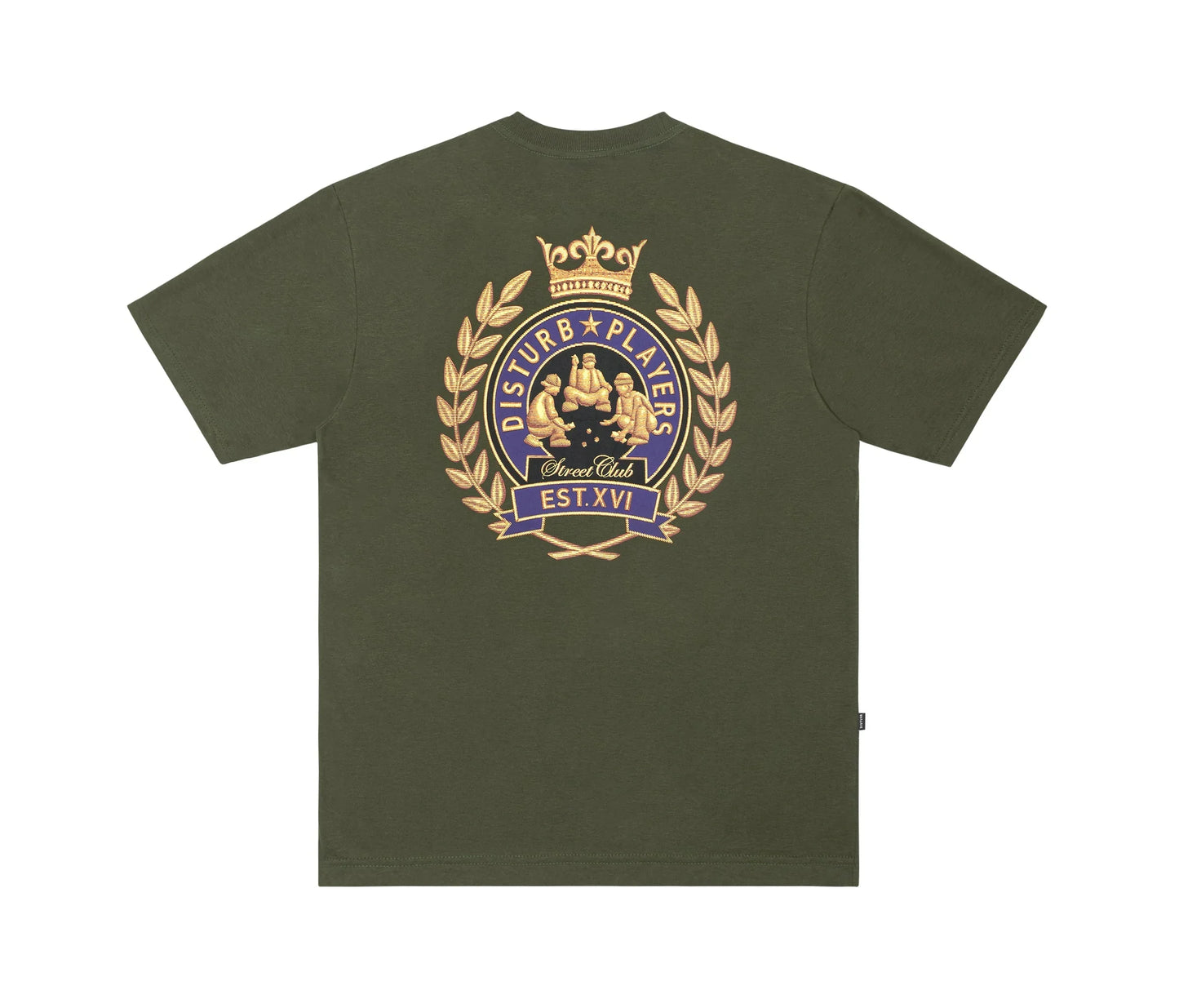 Street Dice T-Shirt In Dark Green - Four Street