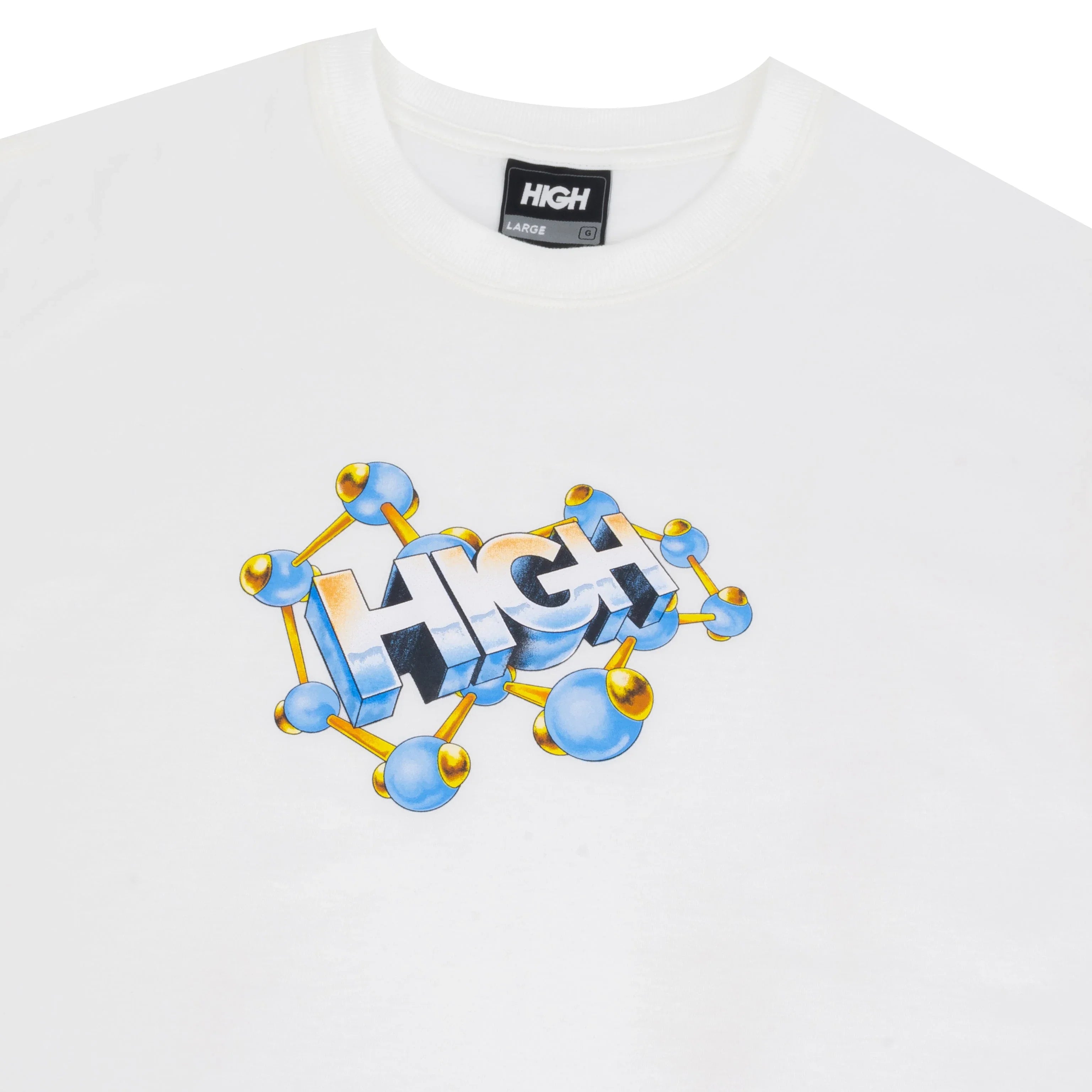 CAMISETA HIGH MOLECULES WHITE - Four Street