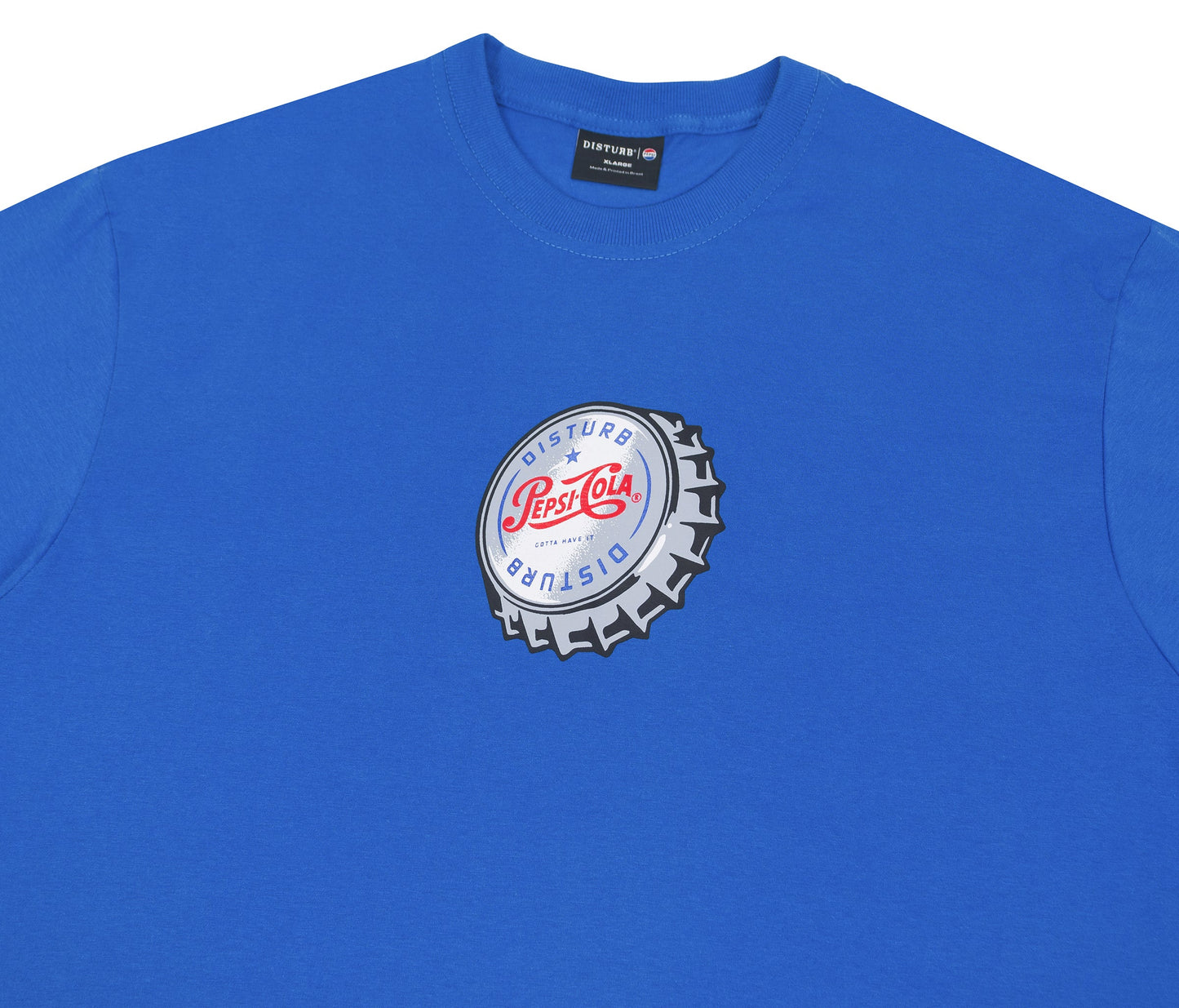 Vintage Cap Tee in Blue