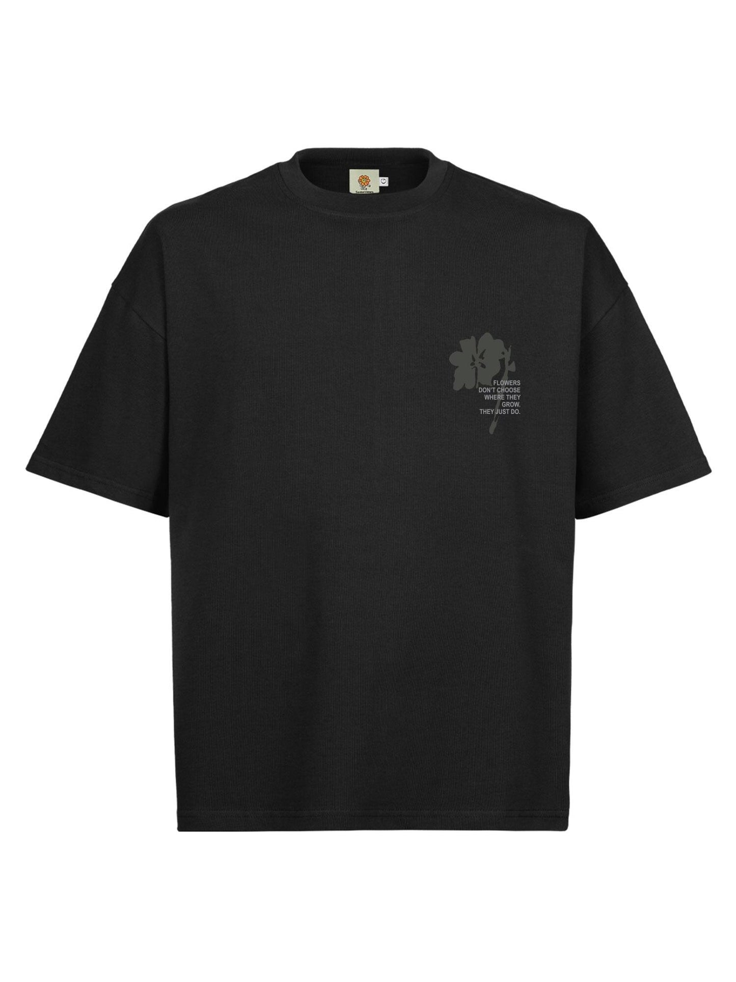 Camiseta Boxy Flowers