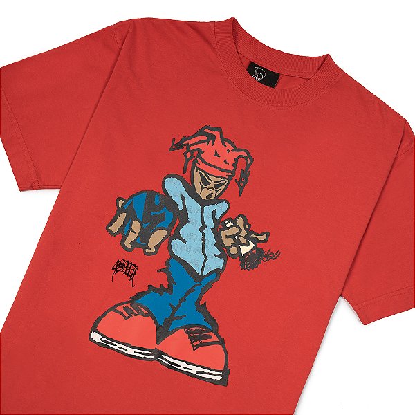 Camiseta Sufgang Joker $ Vermelha