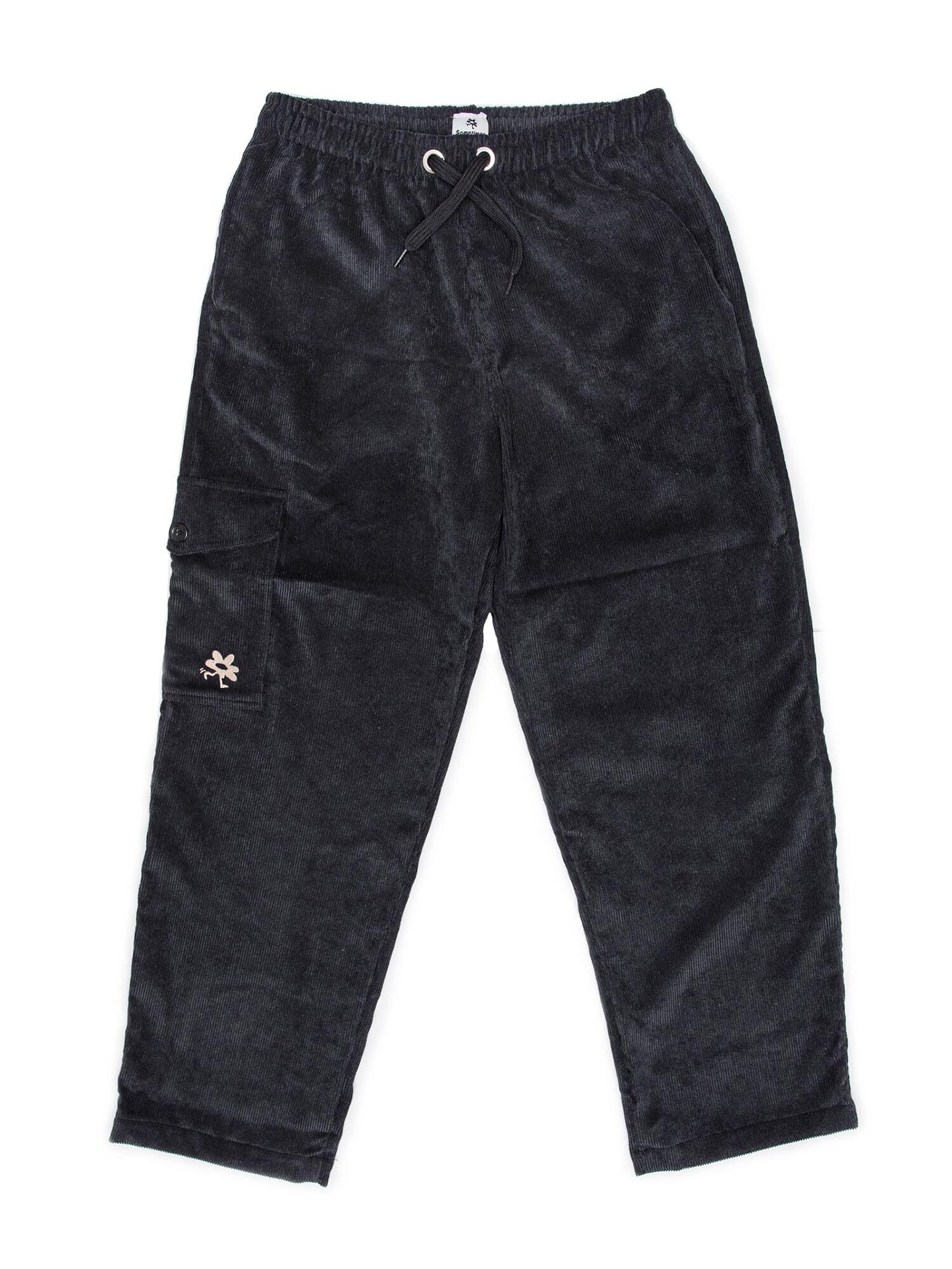 Calça Veludo Cotelê Preta