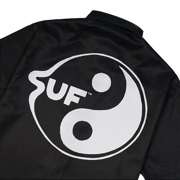 Camisa de Botão Sufgang Sufyang Preta