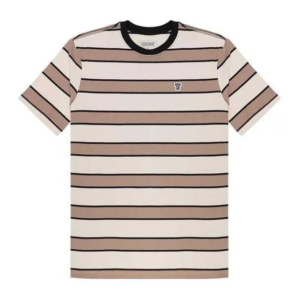 CAMISETA LISTRADA CAPUCCINO - Four Street