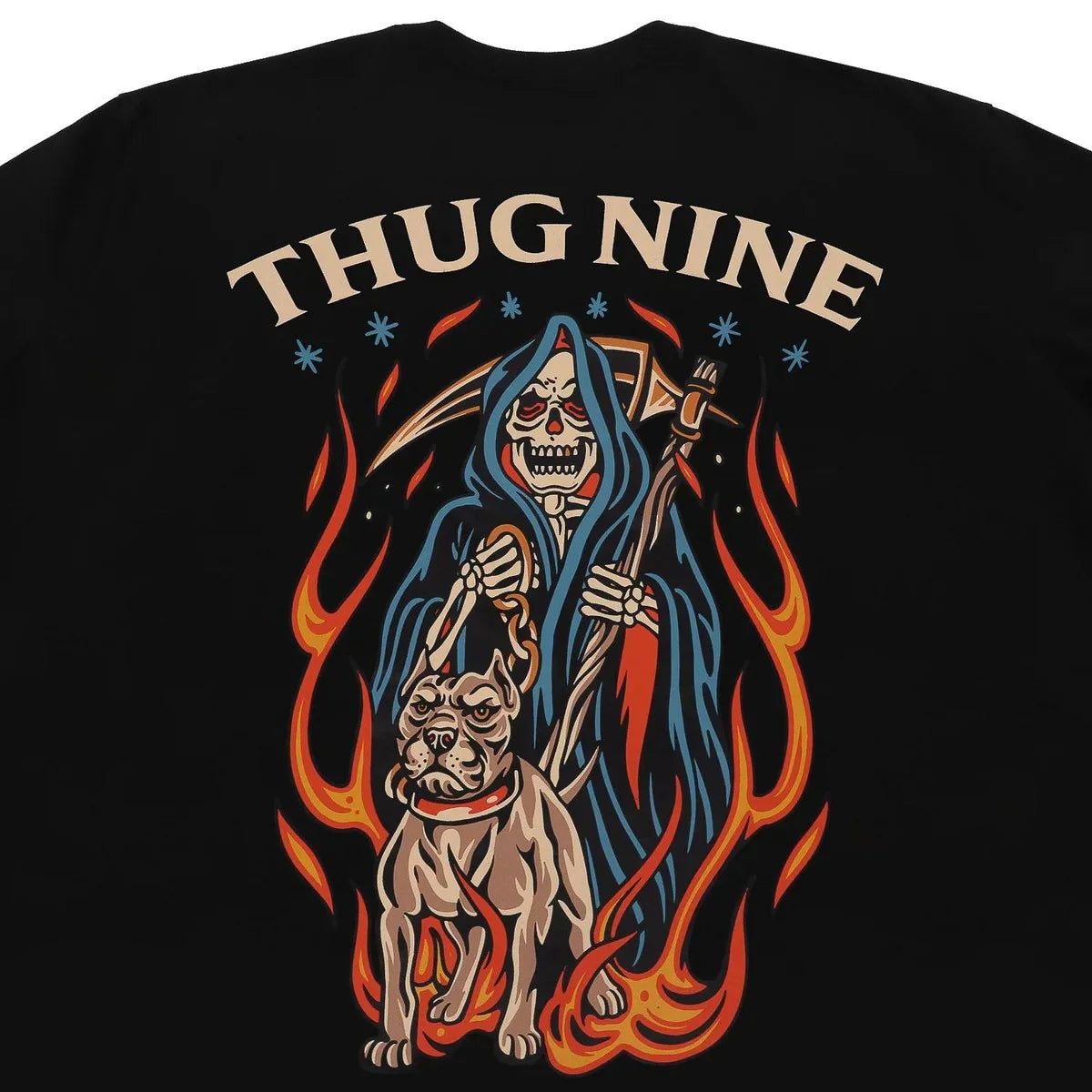 CAMISETA FLAMING REAPER - Four Street