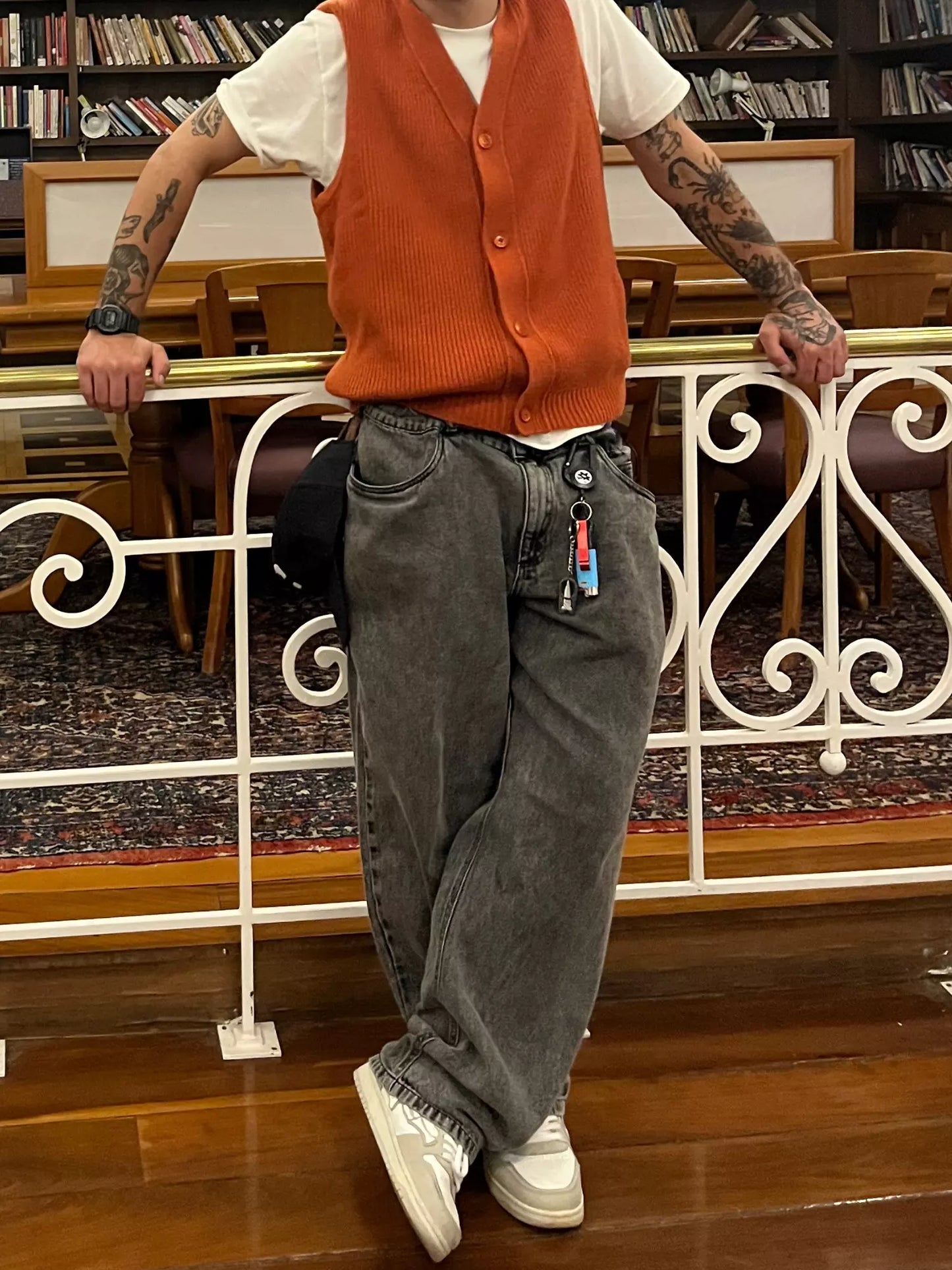 Calça Jeans Reta Stoned