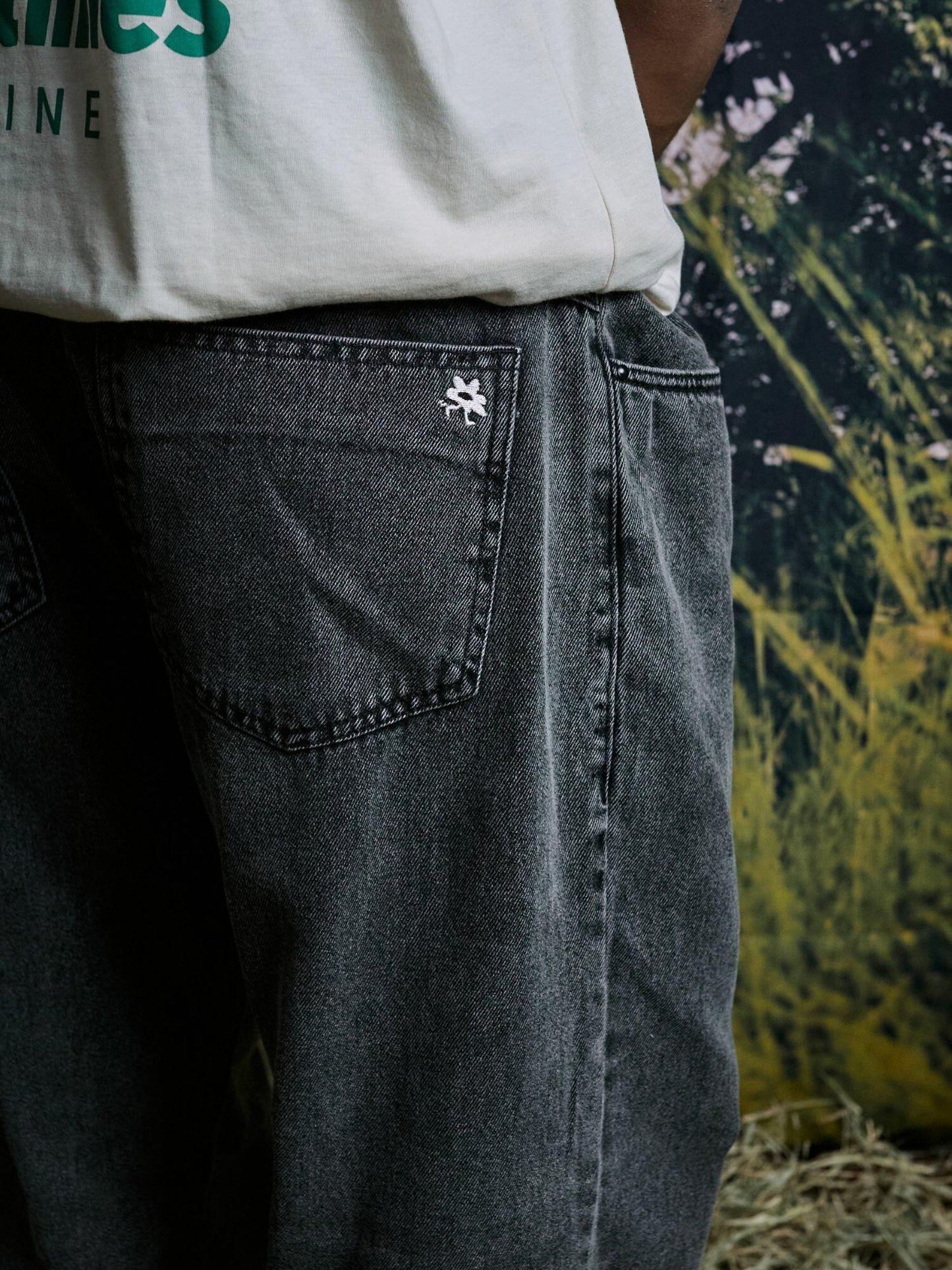 Calça Jeans Reta Stoned