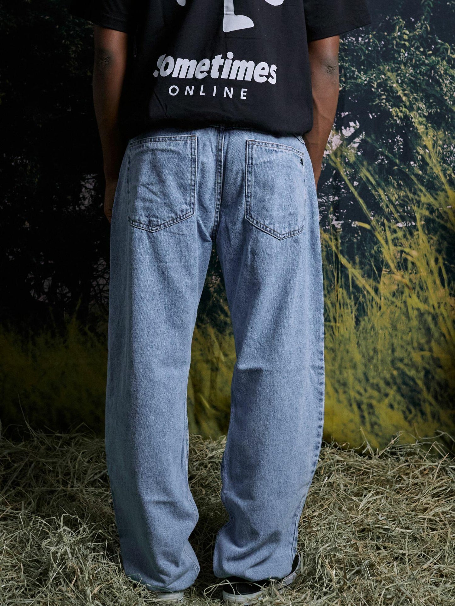 Calça Jeans Reta Clara