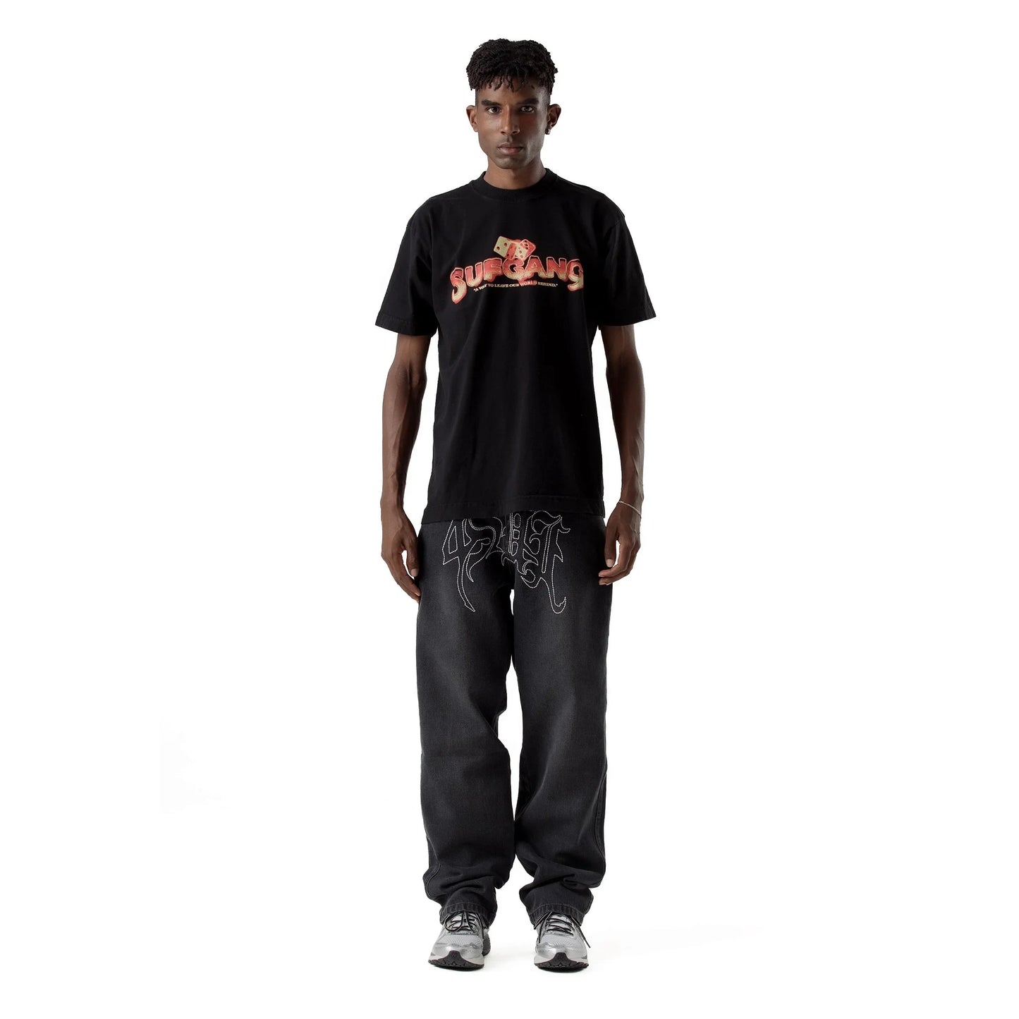 TEE SUFMANJI BLACK - Four Street