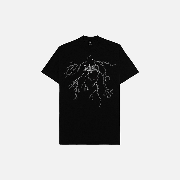 Camiseta Sufgang Suflightning Preta/Cinza