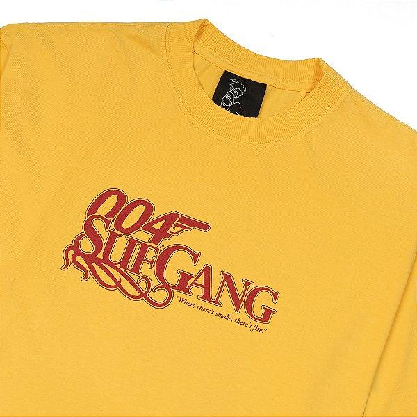 Camiseta Sufgang 004spy Amarela
