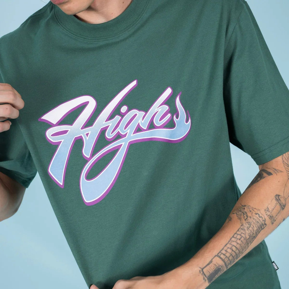 Tee Striker Night Green - Four Street