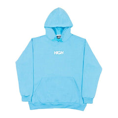 Moletom High Hoodie Logo Light Blue