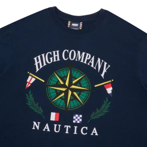 Tee Compass Navy - Four Street