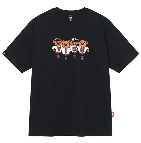 CAMISETA VISHBOYZ BEAR PRETA - Four Street