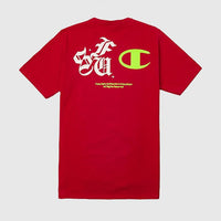 Camiseta Sufgang x Champion Stars Heritage Tee Red