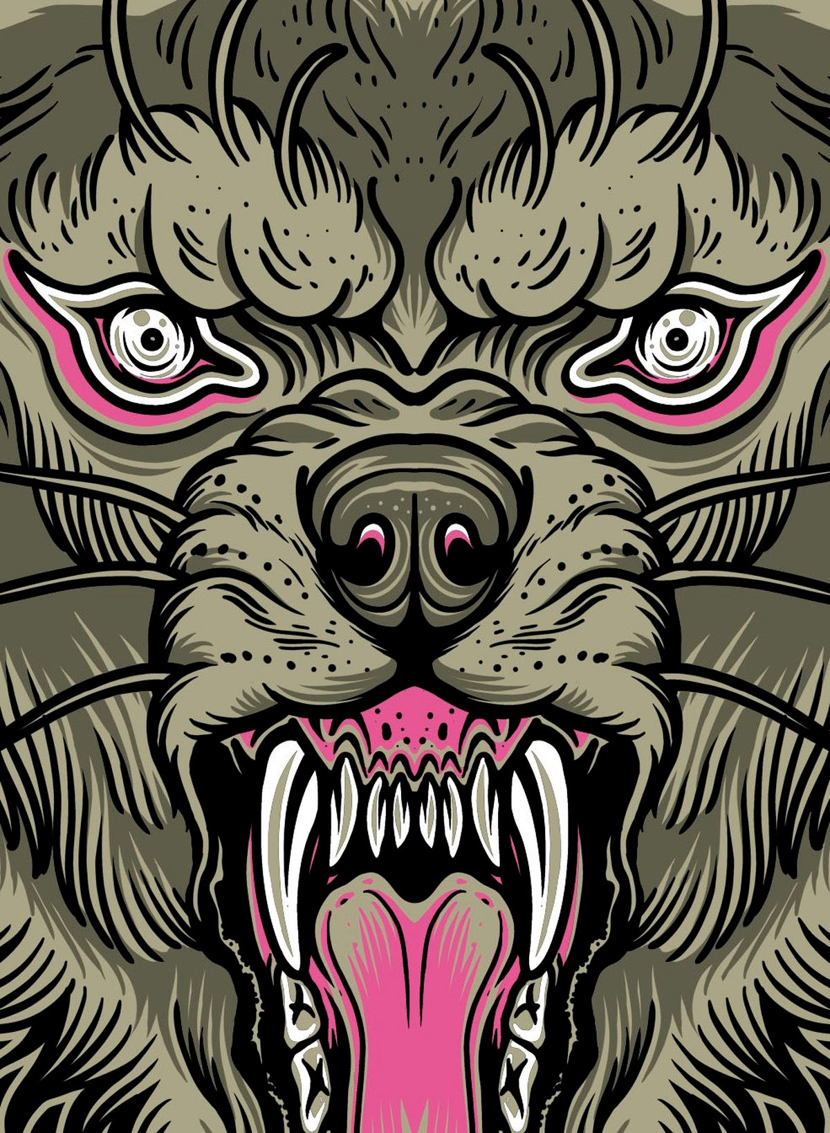 Moletom Capuz - Wolf
