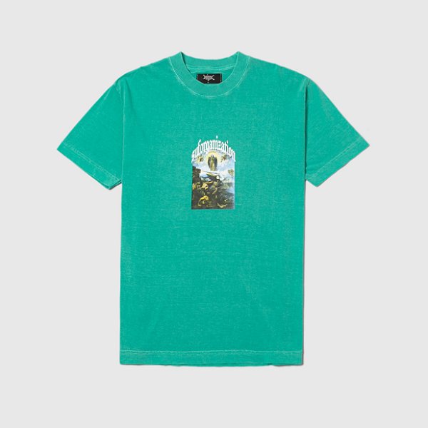 SUFGANG - Camiseta Bless The Haters "Verde Água"