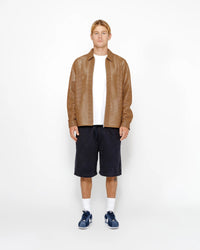 BEACH SHORT BRUSHED COTTON
