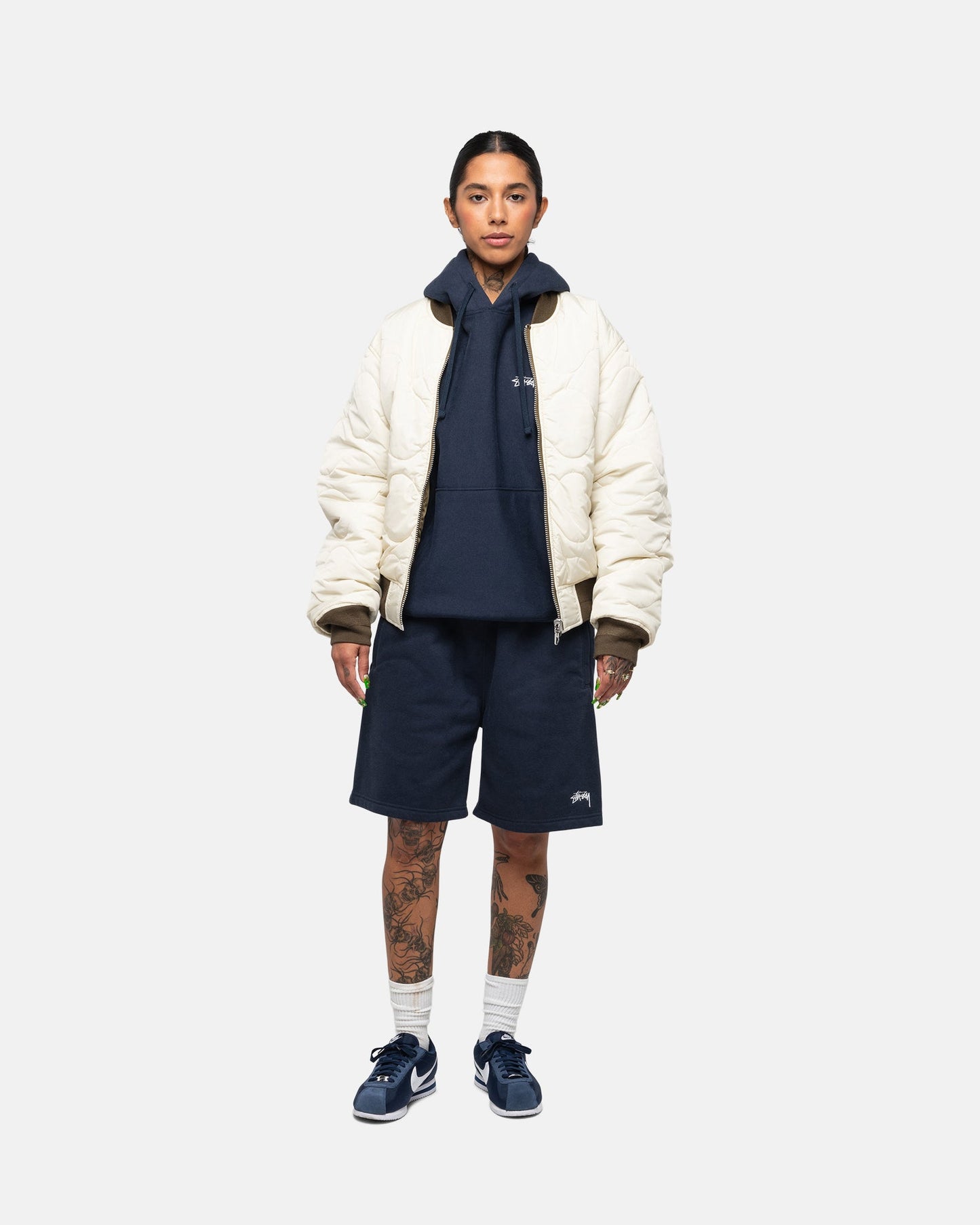 STOCK LOGO SWEATSHORT