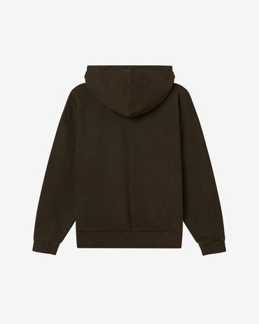 LOWERCASE PIGMENT ZIP HOOD