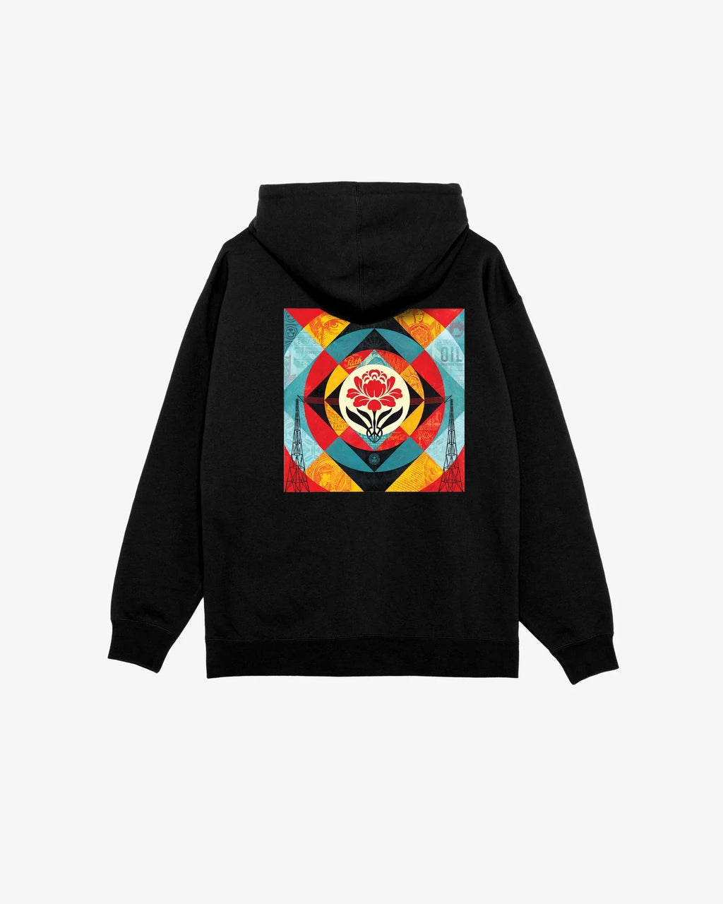 GEOMETRIC POWER CANVAS PREMIUM PULLOVER - Four Street