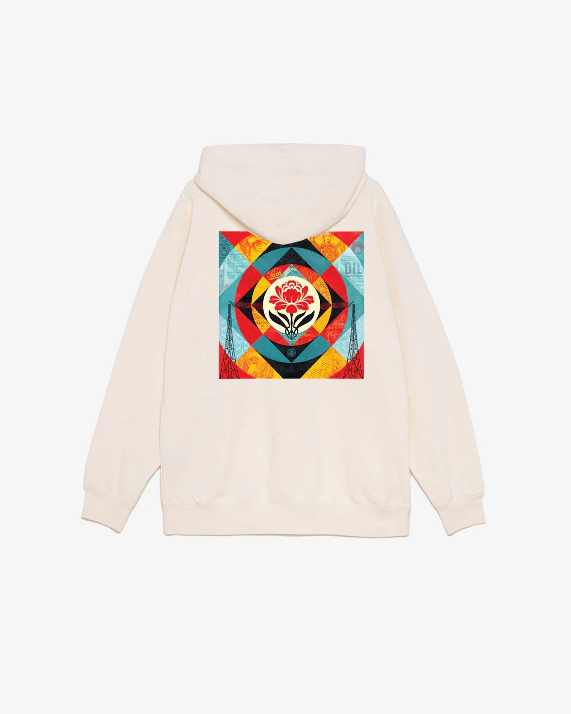 GEOMETRIC POWER CANVAS PREMIUM PULLOVER - Four Street