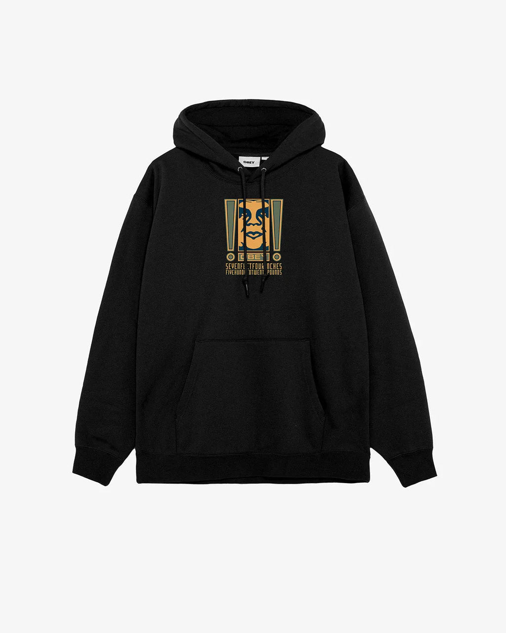 DOUBLE EXCLAMATION PREMIUM PULLOVER HOOD - Four Street
