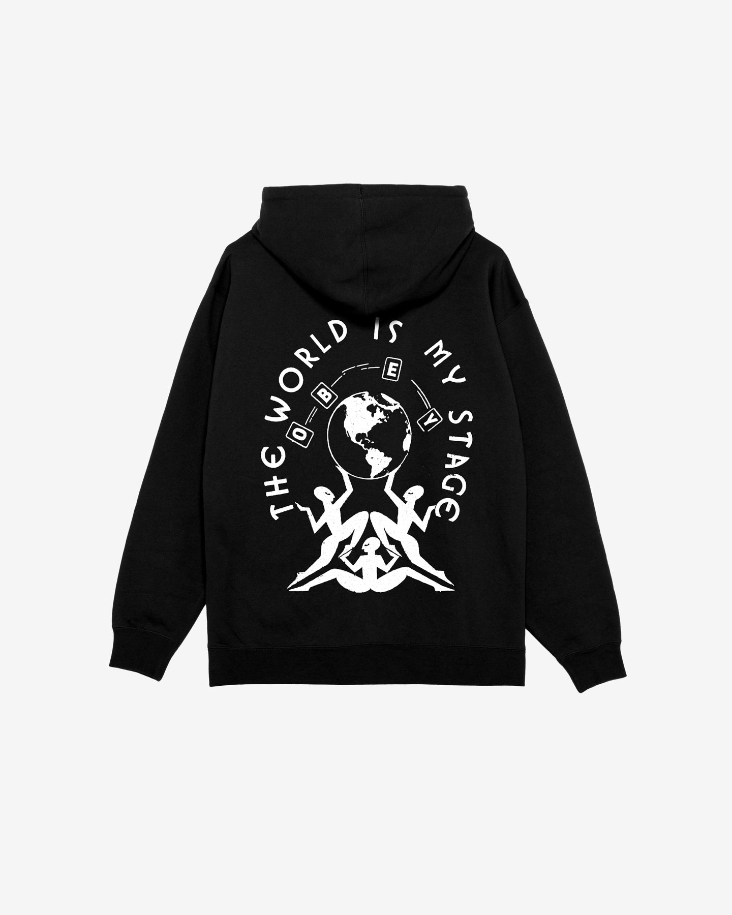 THE WORLD IS MY STAGE PREMIUM ZIP HOOD