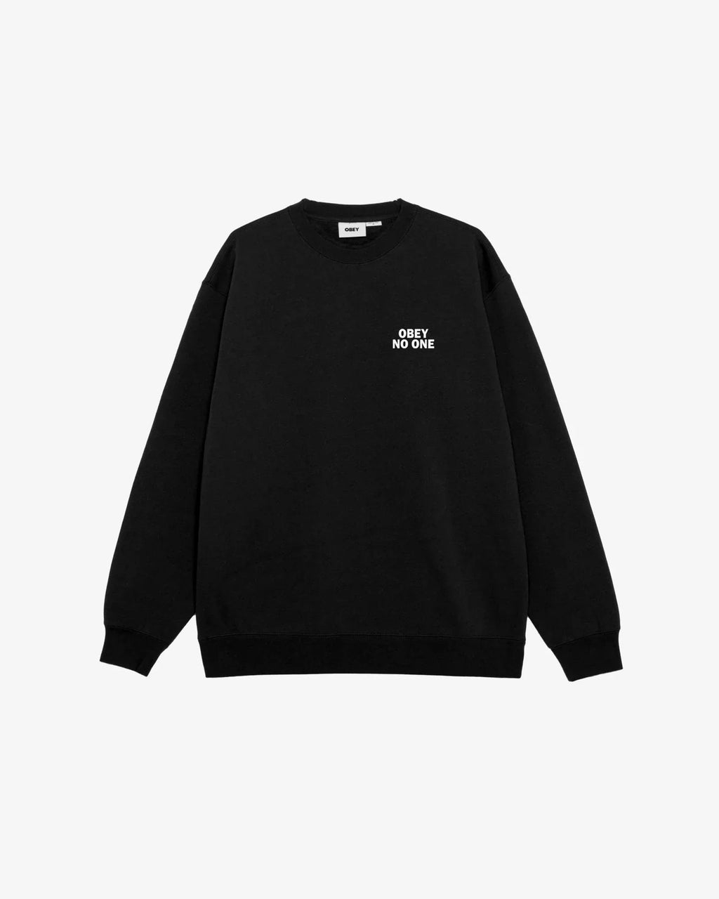 OBEY NO ONE PREMIUM CREWNECK - Four Street