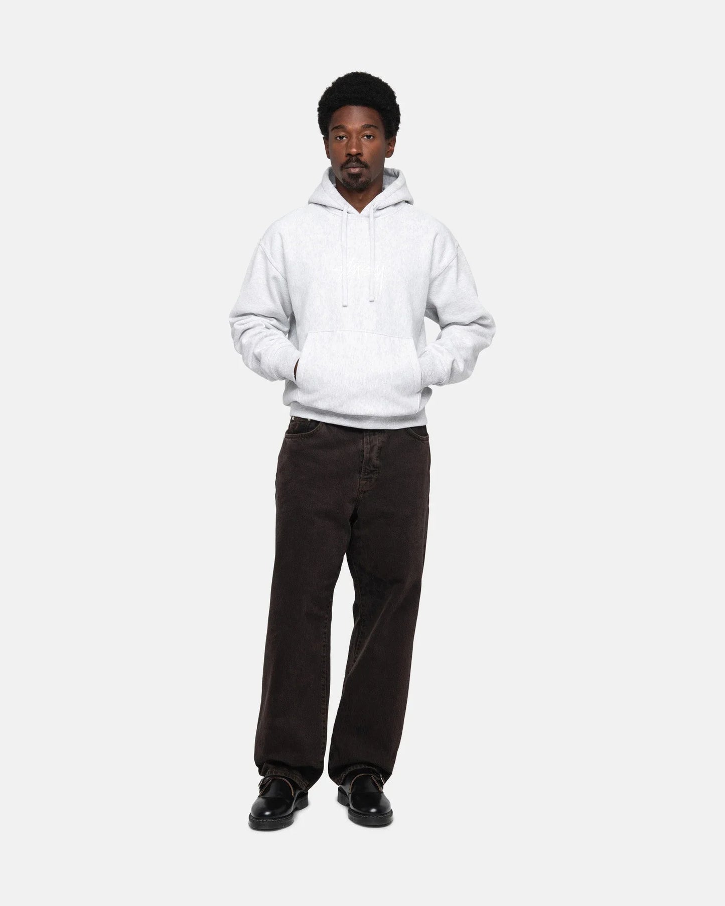 STOCK LOGO APPLIQUE HOODIE