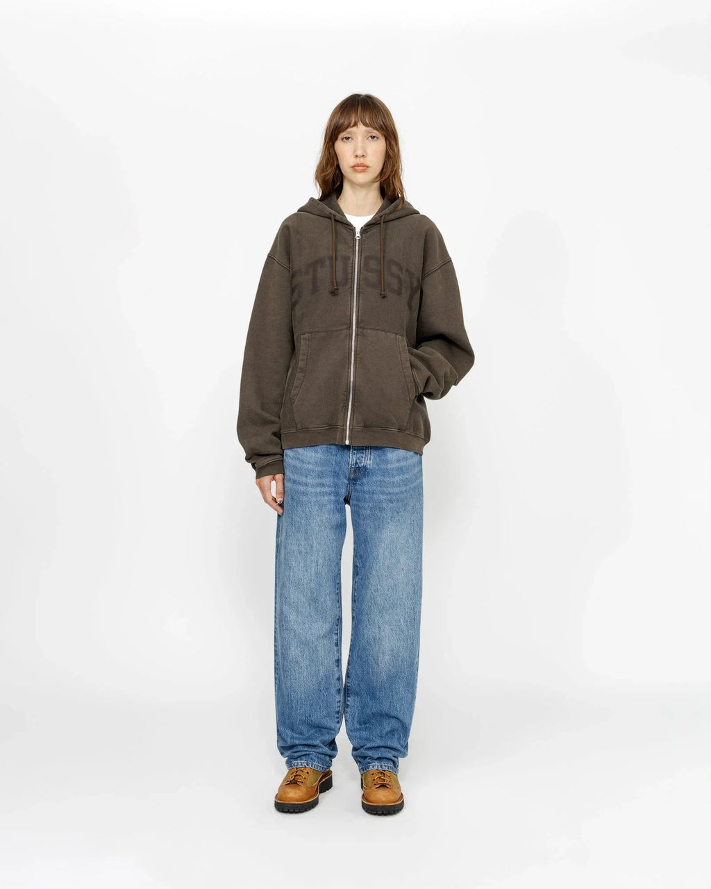 ZIP HOODIE FADED GRAPHIC - Four Street