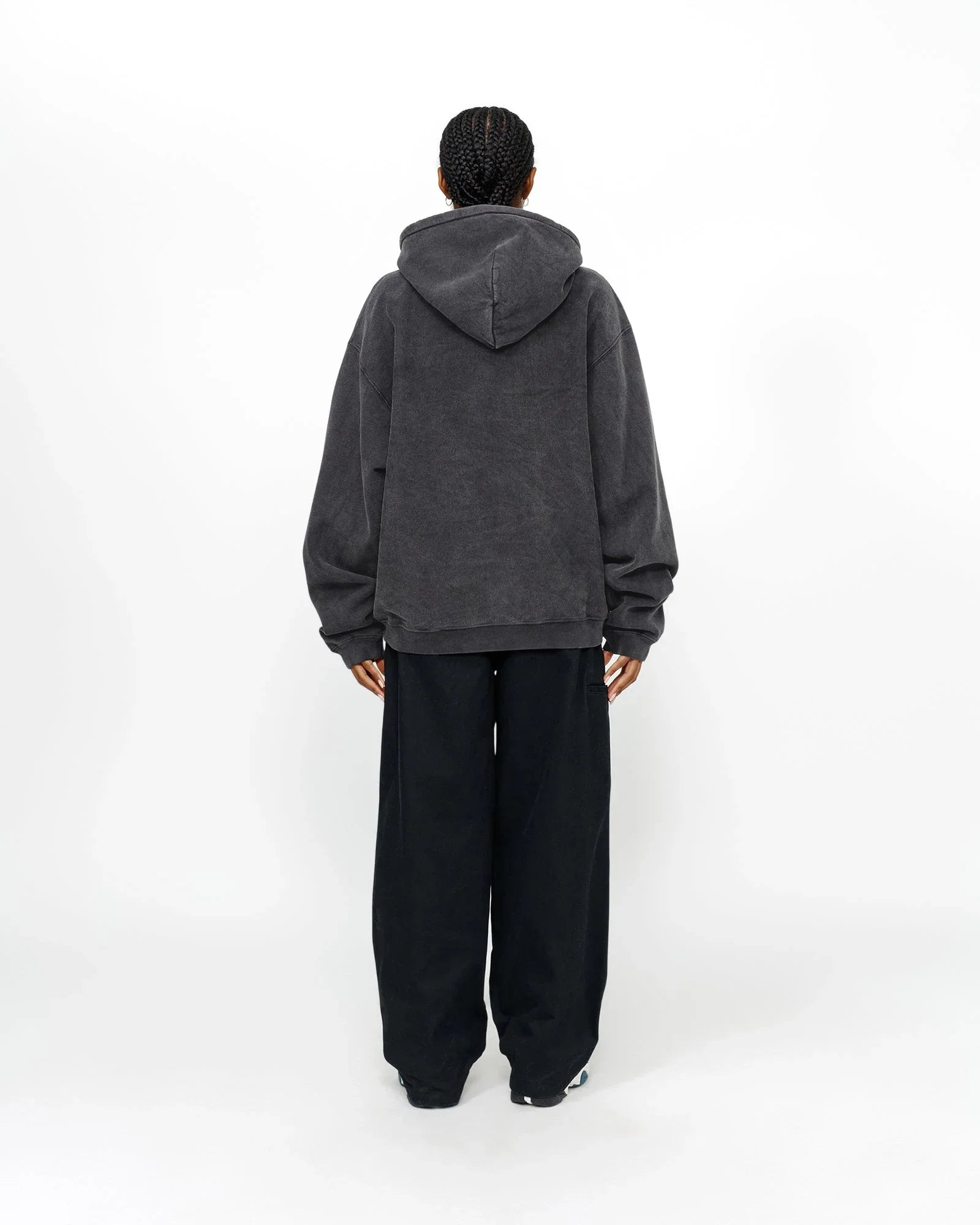 ZIP HOODIE FADED GRAPHIC - Four Street