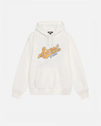 SATIN PATCH HOODIE